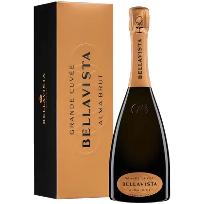 Вино игристое Bellavista Alma Grande Cuvee Brut белое сухое, 0,75 л — Италия