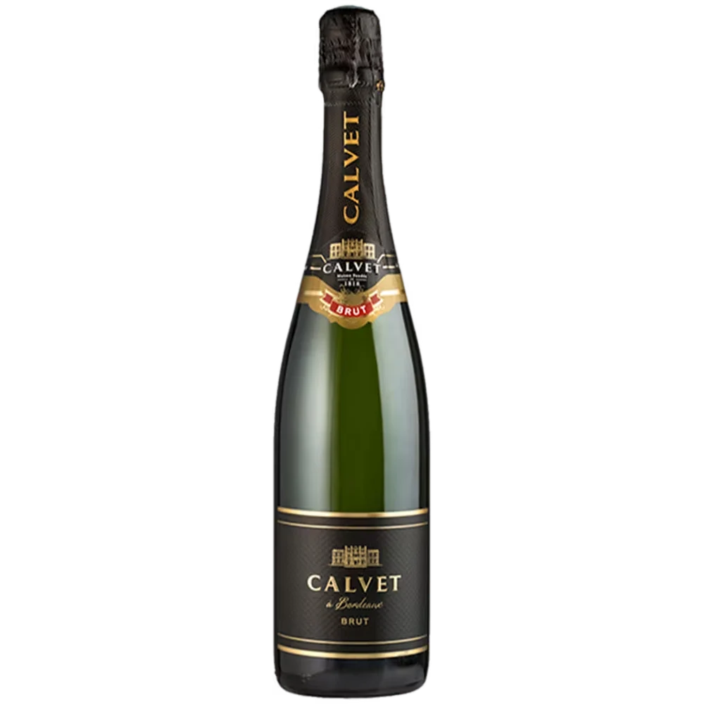 Вино игристое Calvet Cremant de Bordeaux Brut белое брют, 0,75 л — Франция