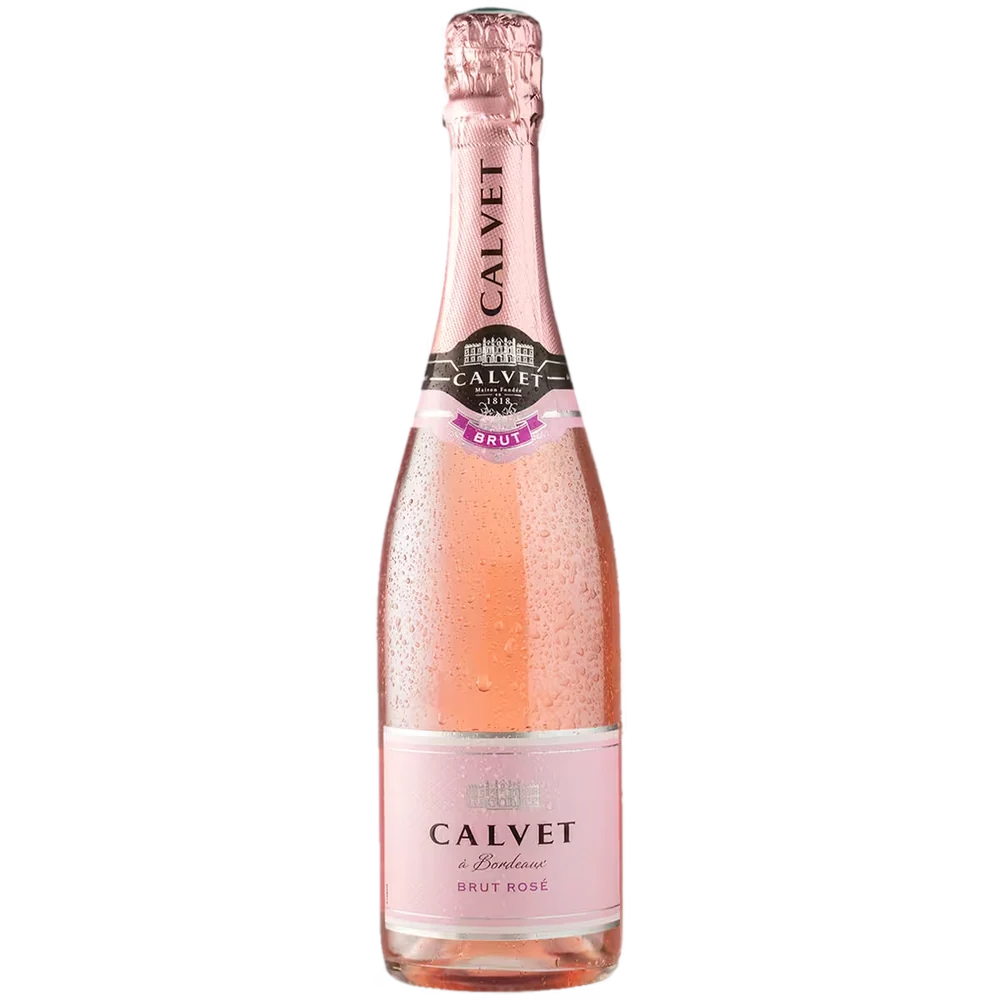 Вино игристое Calvet Cremant de Bordeaux розовое брют, 0,75 л — Франция