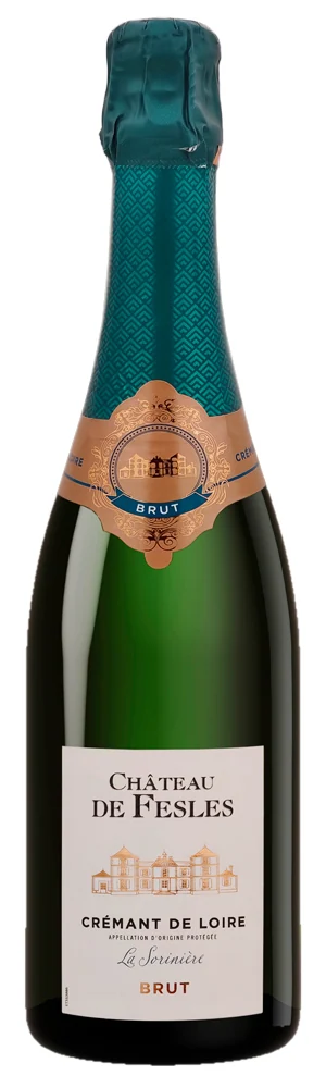 Вино игристое Chateau de Fesles Cremant de Loire La Soriniere Brut 12%, 0,75 л — Франция