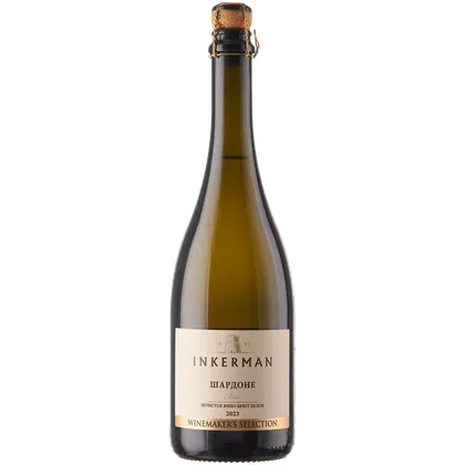 Вино игристое Inkerman Winemaker's Selection Chardonnay белое брют, 0,75 л — Россия
