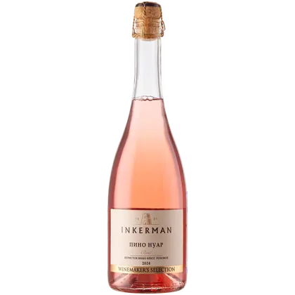Вино игристое Inkerman Winemaker's Selection Pinot Noir розовое брют, 0,75 л — Россия