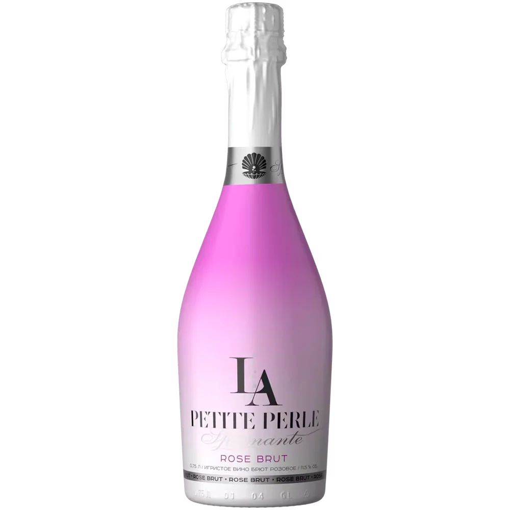 Вино игристое La Petite Perle розовое брют, 0,75 л — Россия