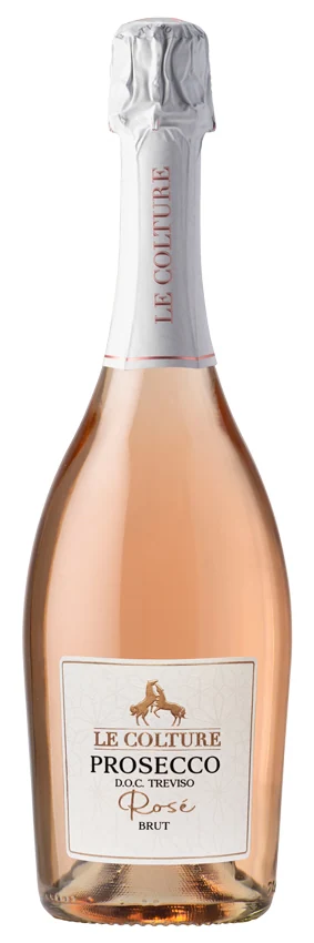 Вино игристое Le Colture Prosecco Rose Brut 11,5%, 0,75 л — Италия