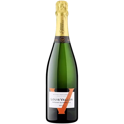 Вино игристое Louis Vallon Cremant de Bordeaux белое брют, 0,75 л — Франция