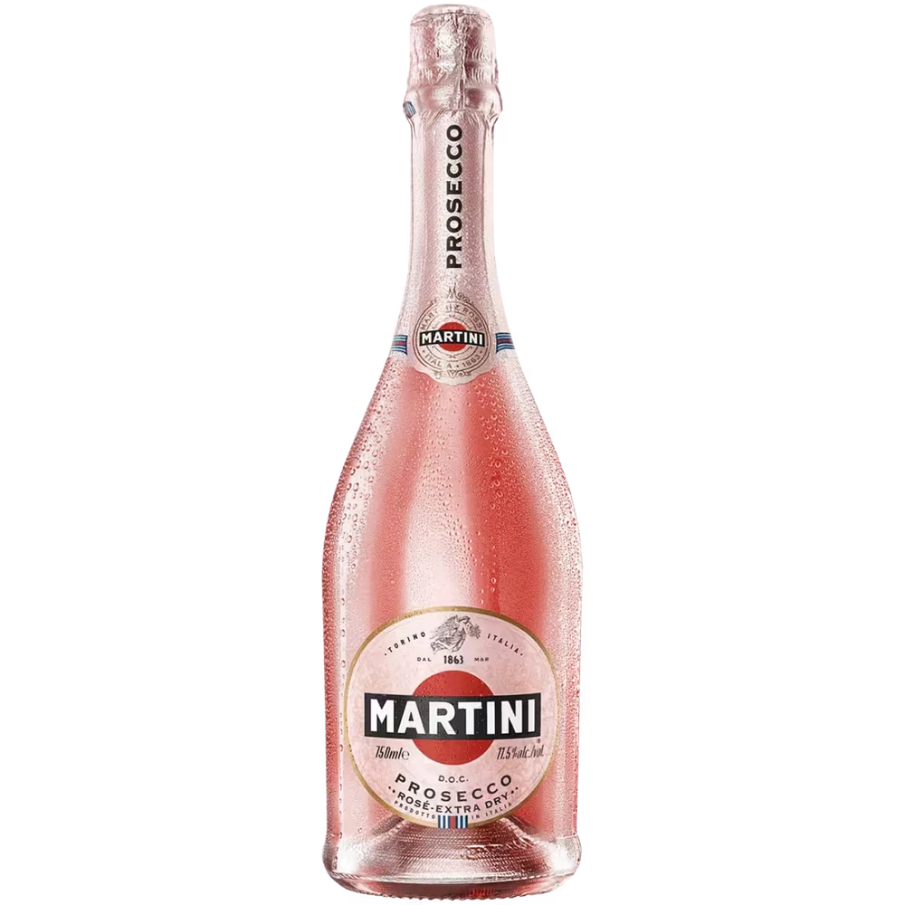 Вино игристое Martini Prosecco Rose Extra Dry розовое сухое, 0,75 л — Италия