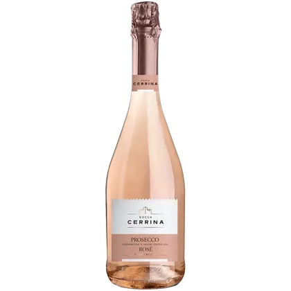 Вино игристое Rocca Cerrina Prosecco Rose розовое брют, 0,75 л — Италия