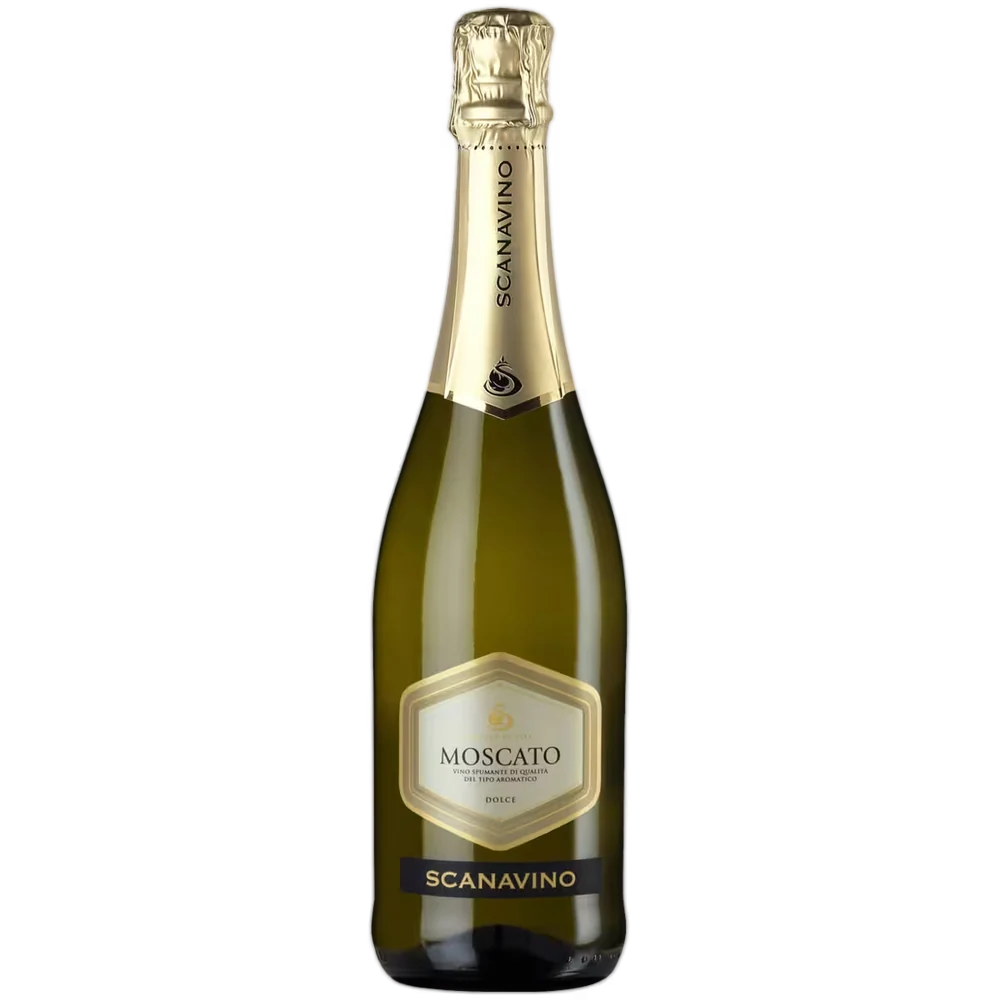 Вино игристое Scanavino Moscato белое сладкое, 0,75 л — Италия
