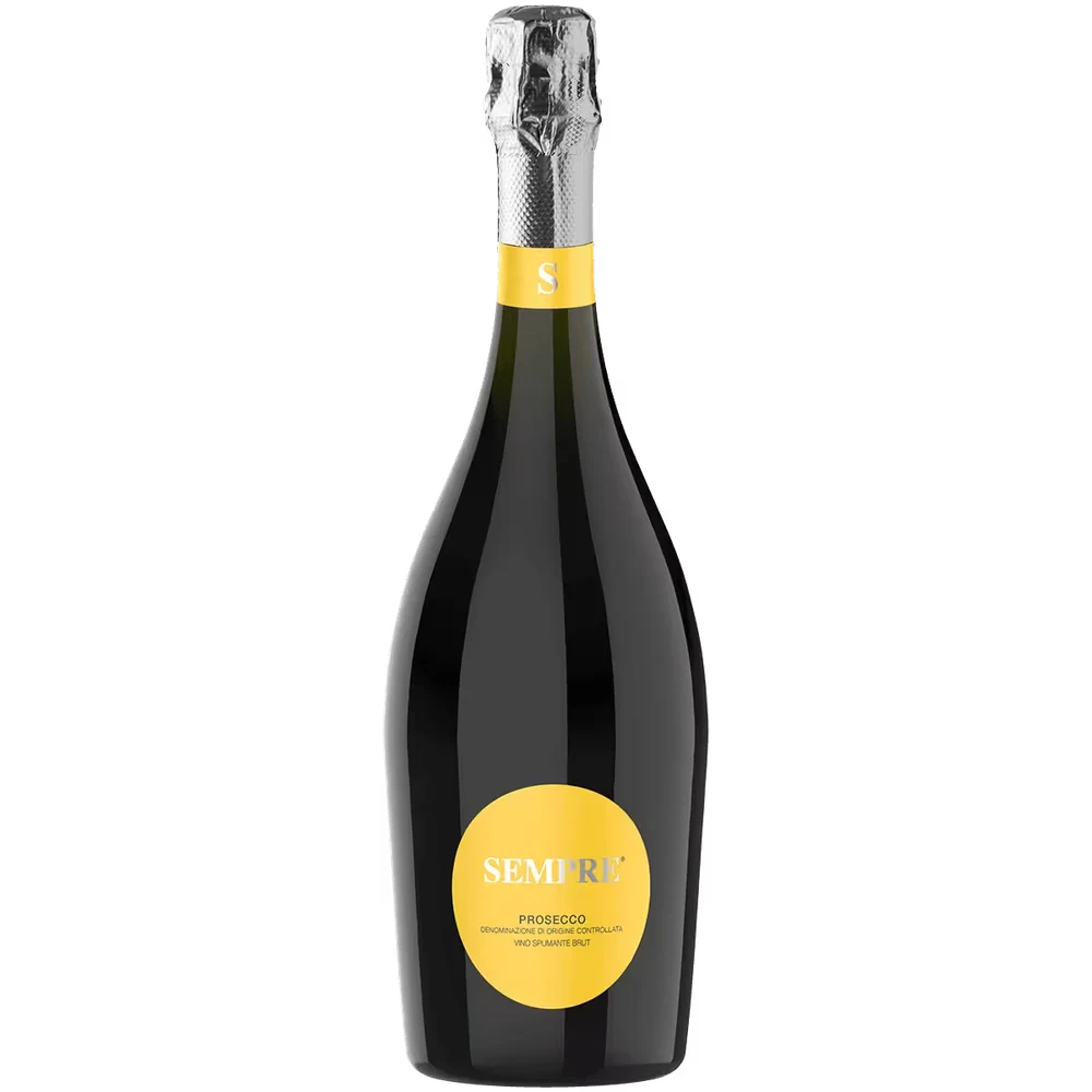 Вино игристое Sempre Prosecco Brut белое брют, 0,75 л — Италия