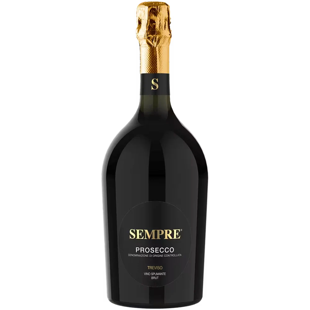 Вино игристое Sempre Prosecco Treviso Brut белое брют, 0,75 л — Италия