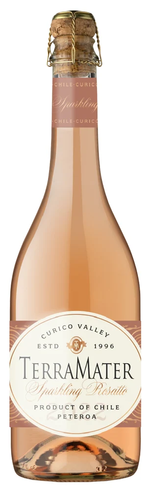 Вино игристое TerraMater Sparkling Rosato 10,5%, 0,75 л — Чили