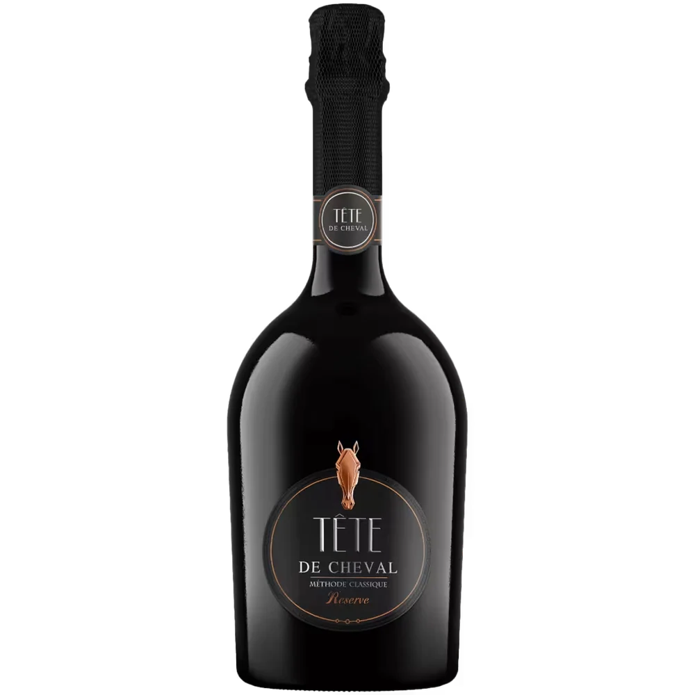 Вино игристое Tete de Cheval Brut Reserve белое брют, 0,75 л — Россия
