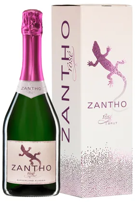 Вино игристое Zantho Rose Brut 11,5% 0,75 л п/уп — Австрия