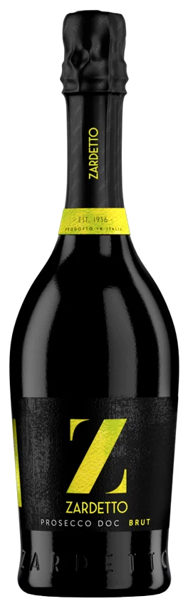 Вино игристое Zardetto Prosecco Brut 11%, 0,75 л — Италия