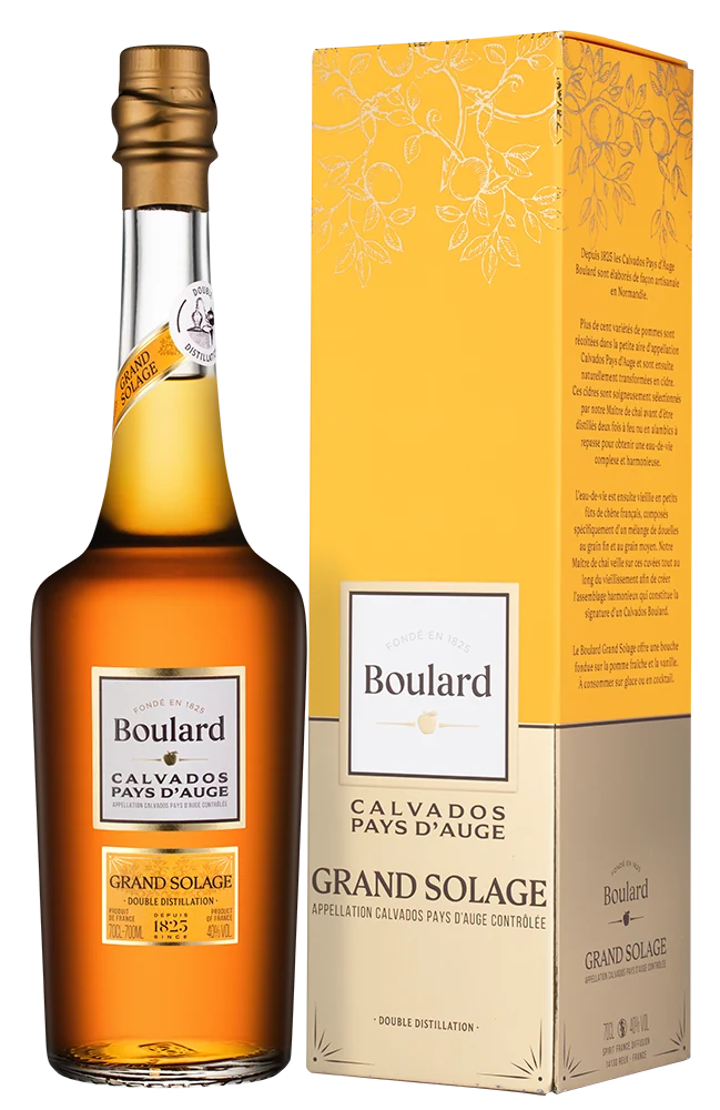 Кальвадос Boulard Grand Solage в подарочной упаковке, 0,7 л — Франция