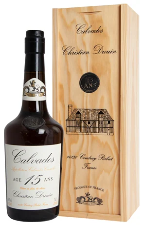 Кальвадос Christian Drouin Calvados 15 ans 40%, 0,7 л — Франция