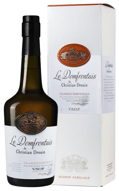 Кальвадос Christian Drouin Calvados Domfrontais VSOP 40%, 0,7 л — Франция