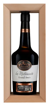 Кальвадос Christian Drouin Calvados Pays d`Auge 1973 42%, 0,7 л — Франция