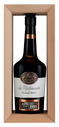 Кальвадос Christian Drouin Calvados Pays d`Auge 1991 42%, 0,7 л — Франция