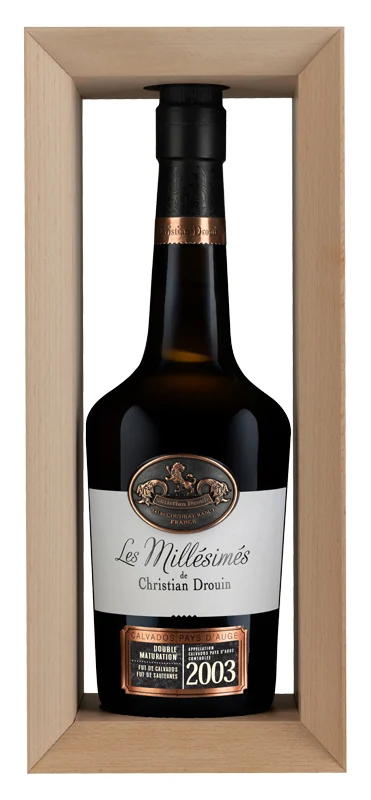 Кальвадос Christian Drouin Calvados Pays d`Auge 2003 42%, 0,7 л — Франция