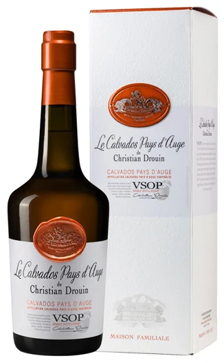 Кальвадос Christian Drouin Calvados Pays d`Auge VSOP 40%, 0,7 л — Франция