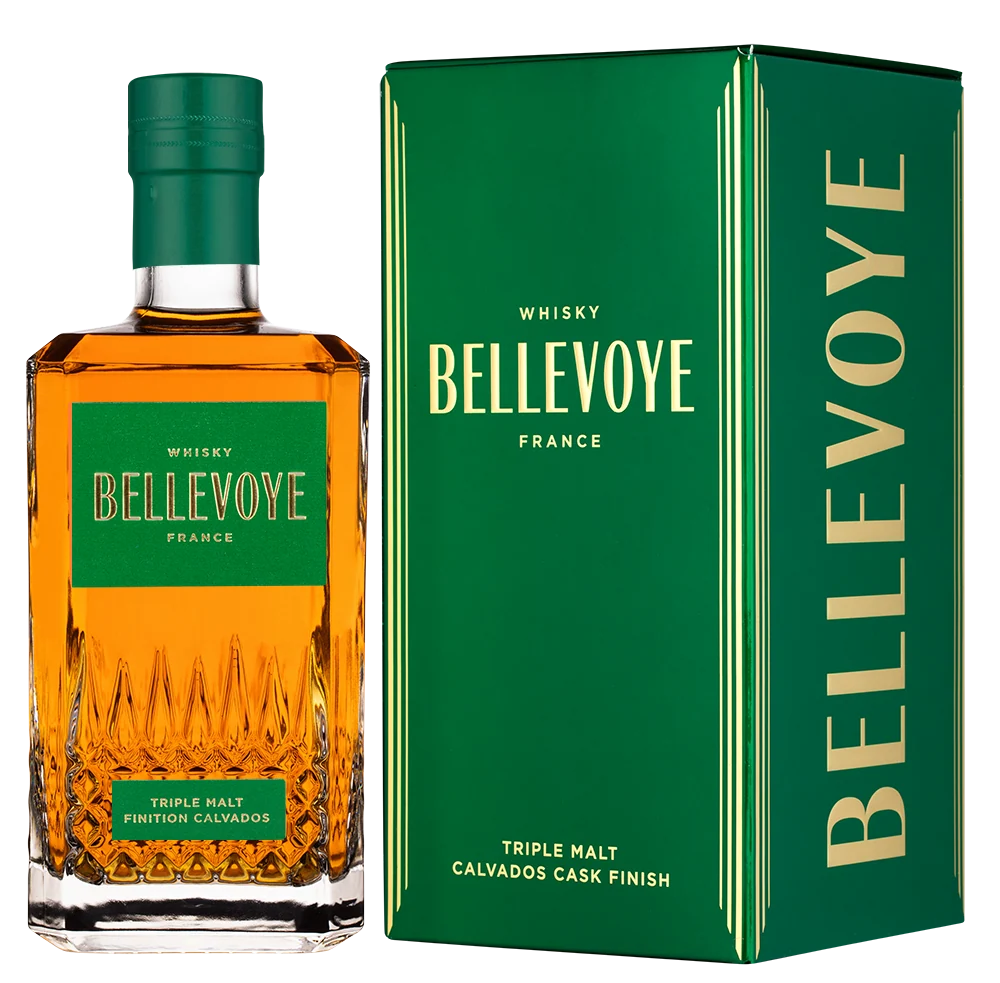 Виски Bellevoye Finition Calvados в подарочной упаковке, 0,7 л — Франция