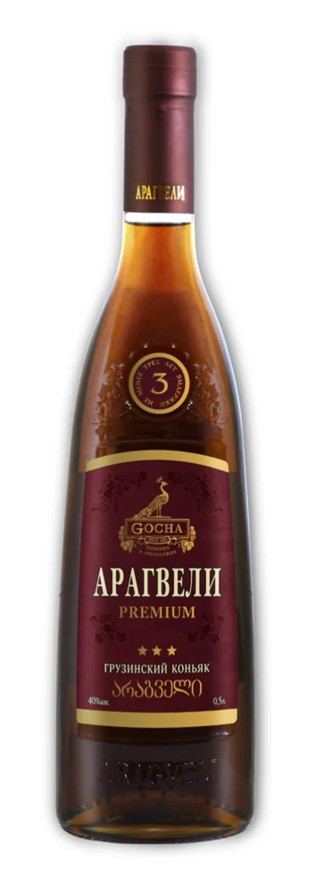 Бренди Арагвели 3*, 0,5 л — Грузия