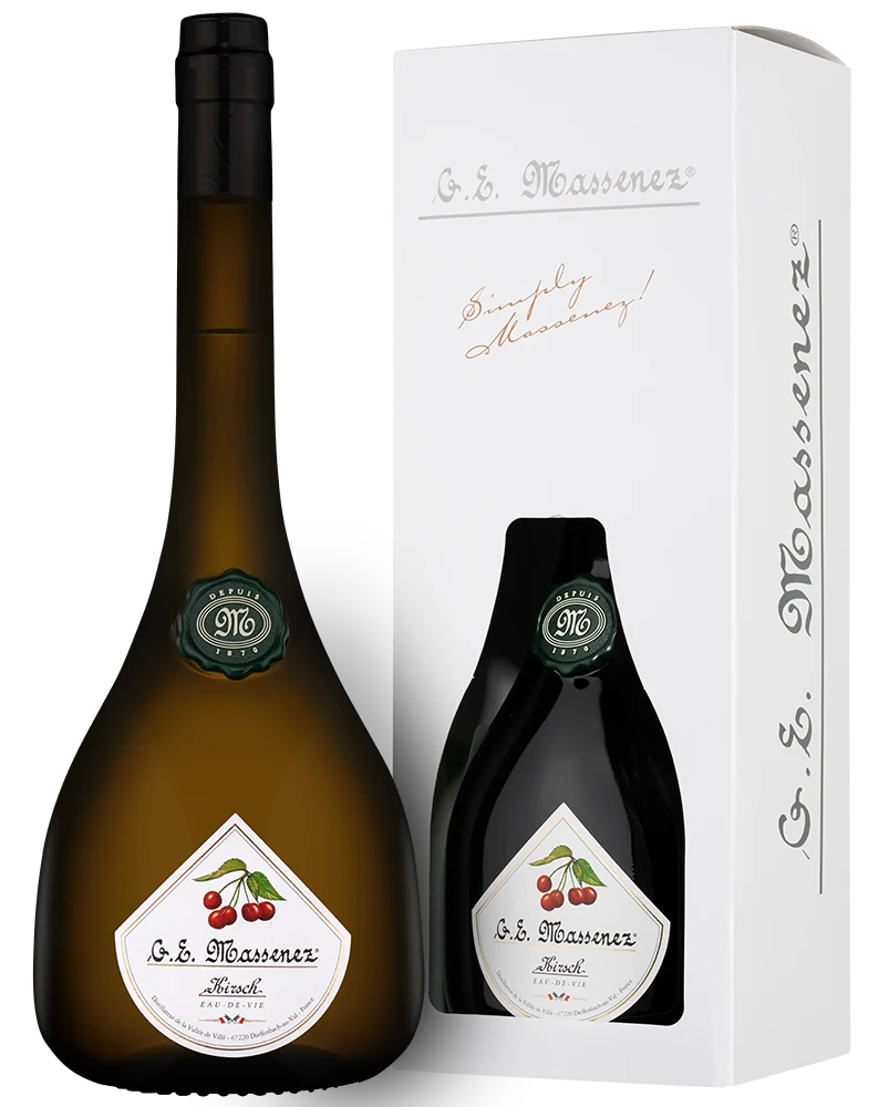 Бренди G. E. Massenez Eau-de-Vie Kirsch в подарочной упаковке, 0,7 л — Франция