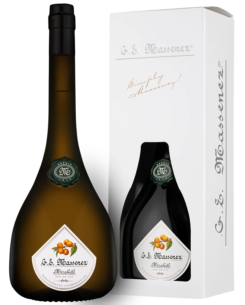 Бренди G. E. Massenez Eau-de-Vie Mirabelle в подарочной упаковке, 0,7 л — Франция