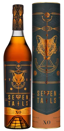 Бренди Seven Tails XO в подарочной упаковке, 0,7 л — Франция