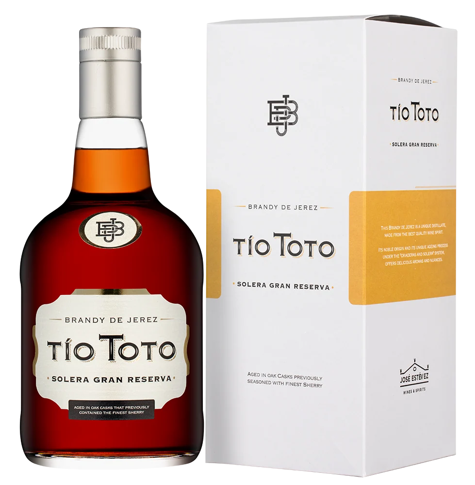 Бренди Tio Toto Solera Gran Reserva в подарочной упаковке, 0,7 л — Испания