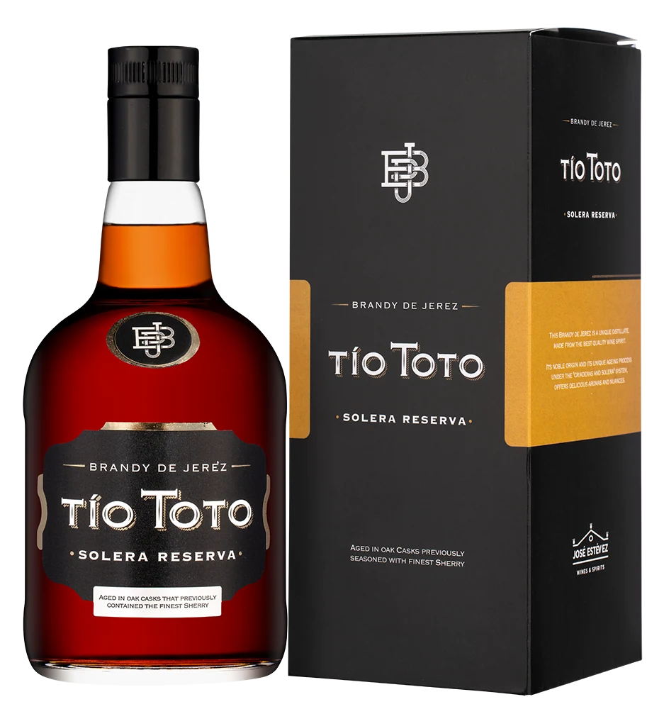 Бренди Tio Toto Solera Reserva в подарочной упаковке, 0,7 л — Испания