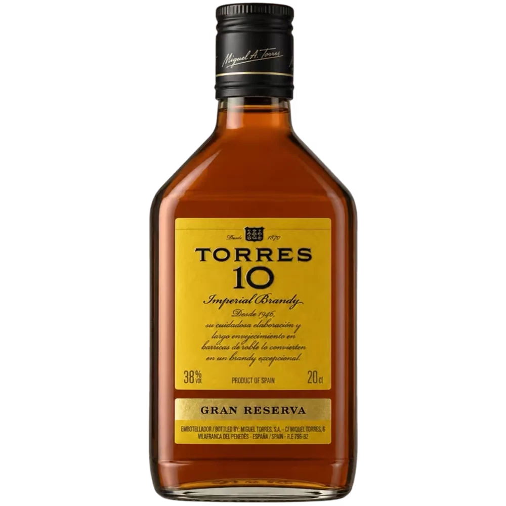 Бренди Torres 10 Gran Reserva, 0,2 л — Испания