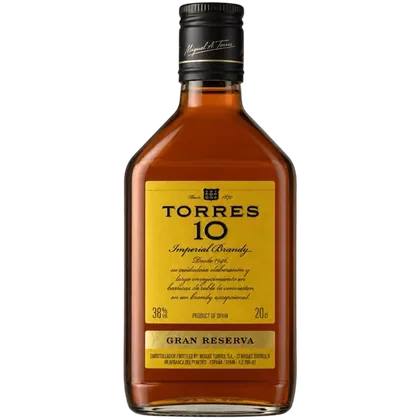 Бренди Torres 10 Gran Reserva, 0,2 л — Испания