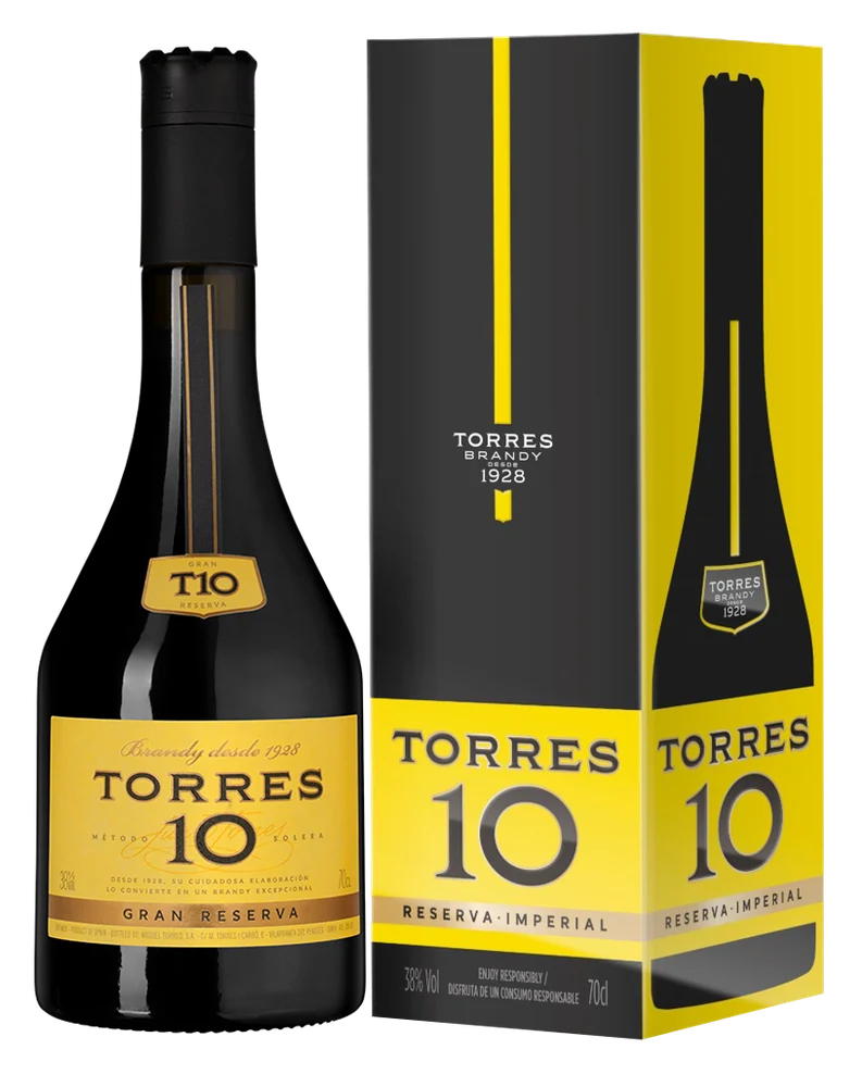 Бренди Torres 10 Gran Reserva в подарочной упаковке, 0,7 л — Испания