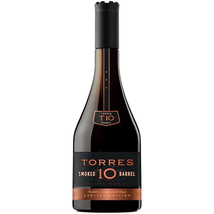 Бренди Torres 10 Smoked Barrel 0,7 л в подарочной упаковке — Испания