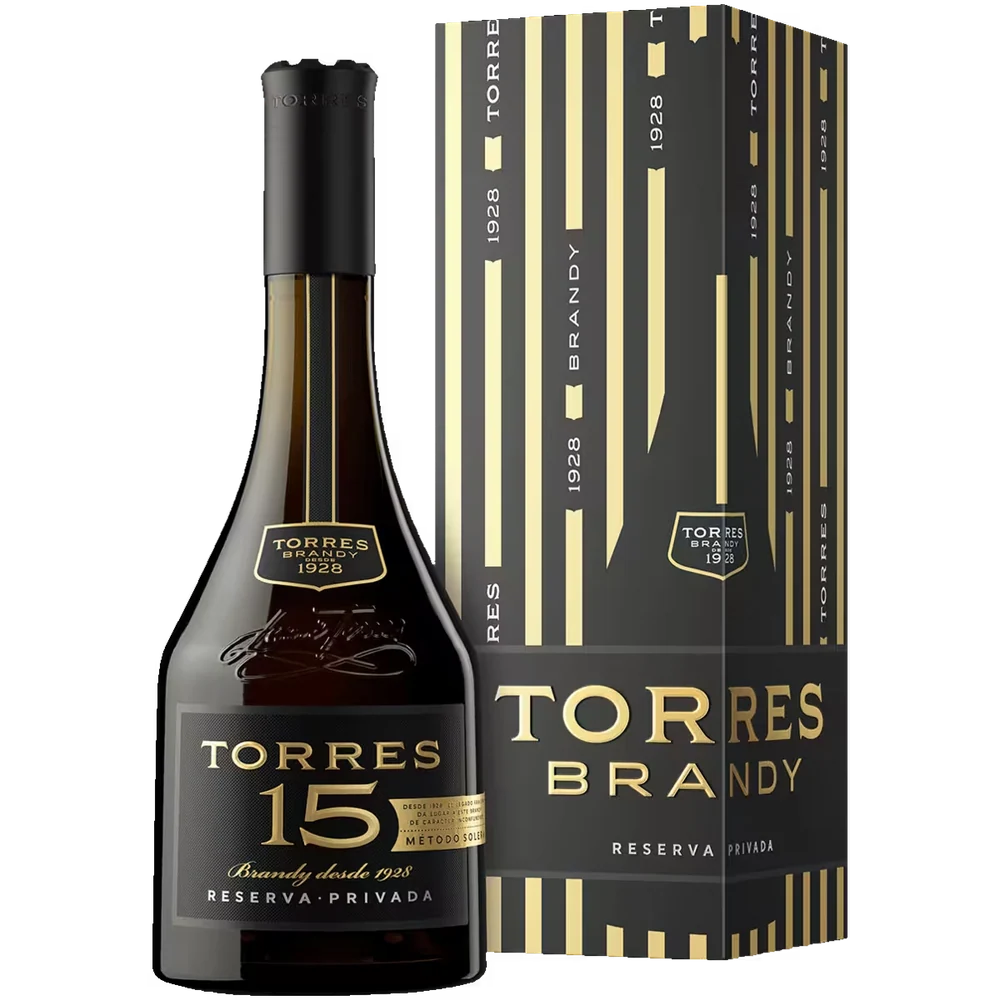 Бренди Torres 15 0,7 л в подарочной упаковке — Испания