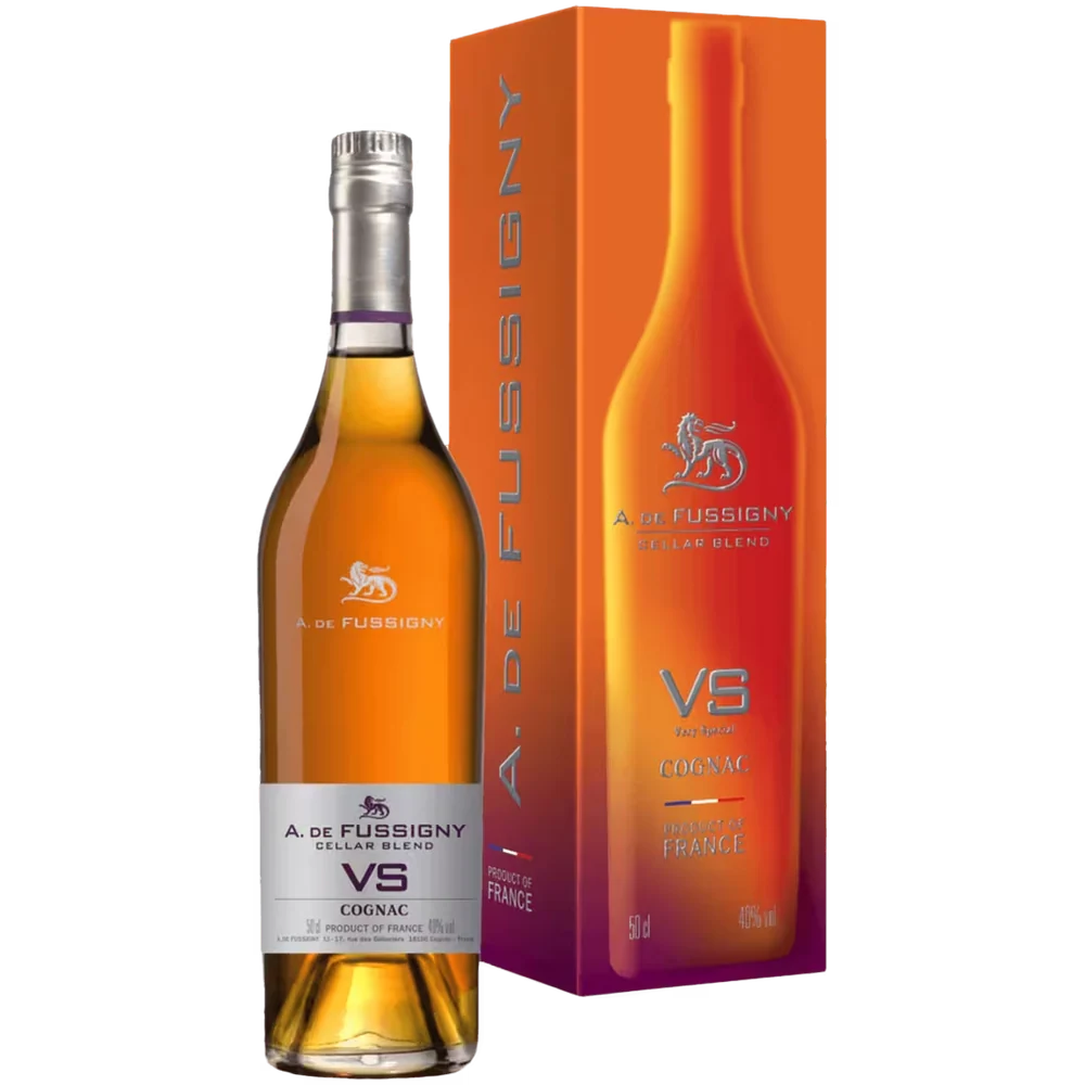 Коньяк A. de Fussigny Cellar Blend VS 0,5 л в подарочной упаковке — Франция