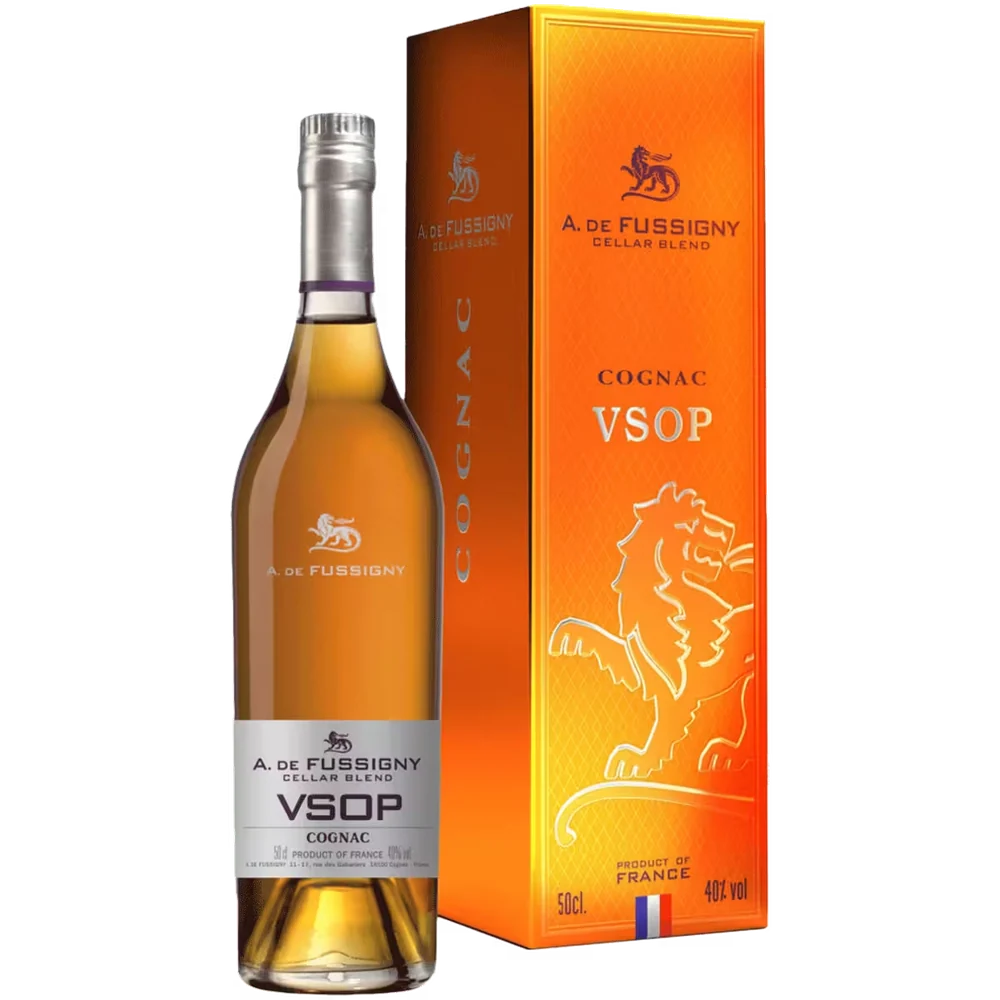 Коньяк A. de Fussigny Cellar Blend VSOP 0,5 л в подарочной упаковке — Франция