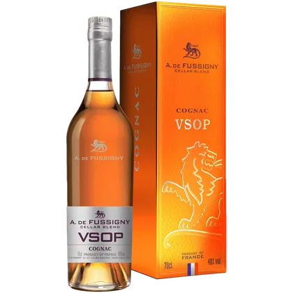 Коньяк A. de Fussigny Cellar Blend VSOP 0,7 л в подарочной упаковке — Франция