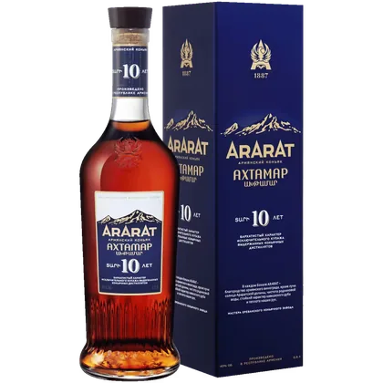 Коньяк Арарат Ахтамар 10 лет 0,5 л в подарочной упаковке — Армения