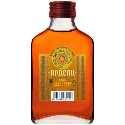 Коньяк Ардели, 0,1 л — Россия