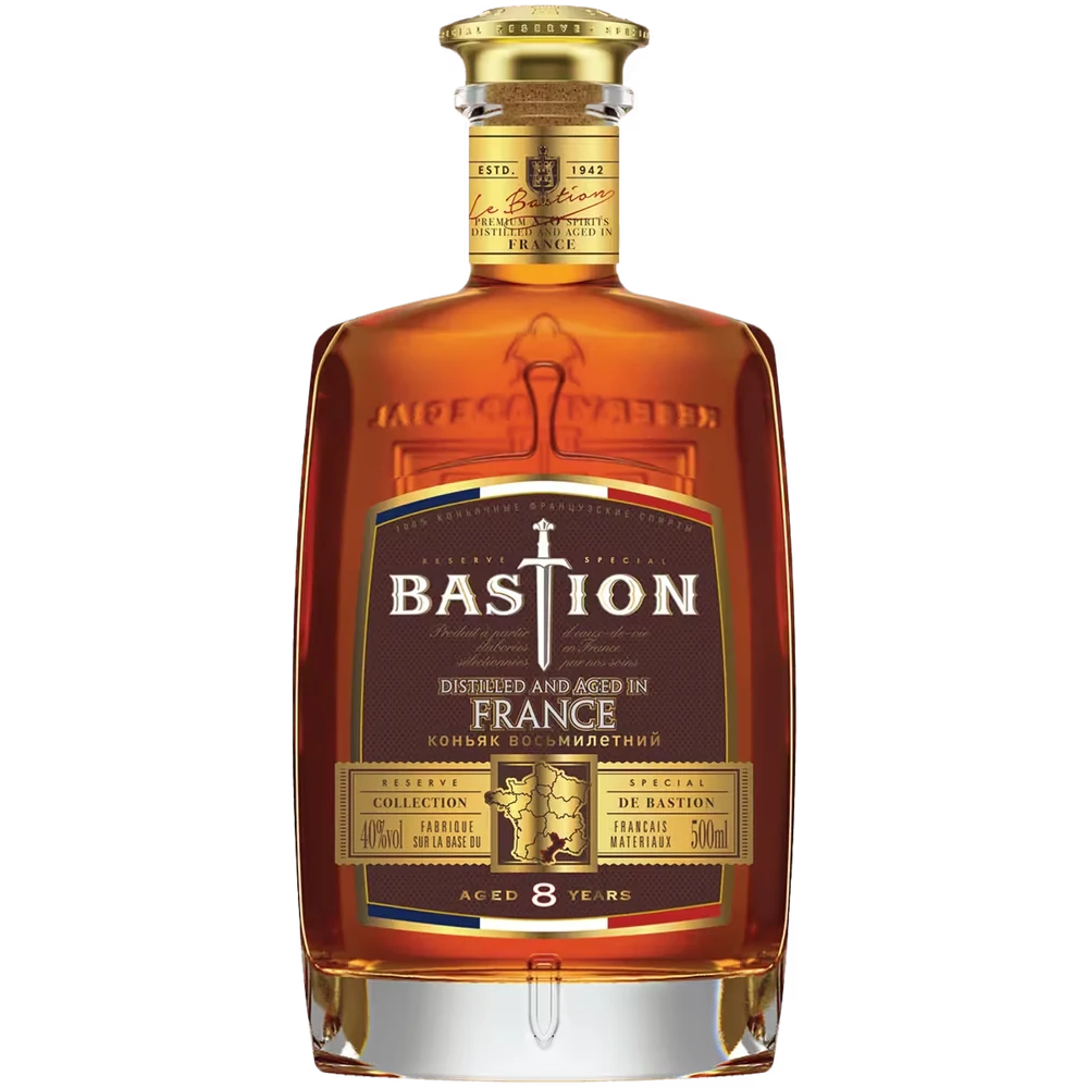 Коньяк Bastion France 8 лет, 0,5 л — Россия