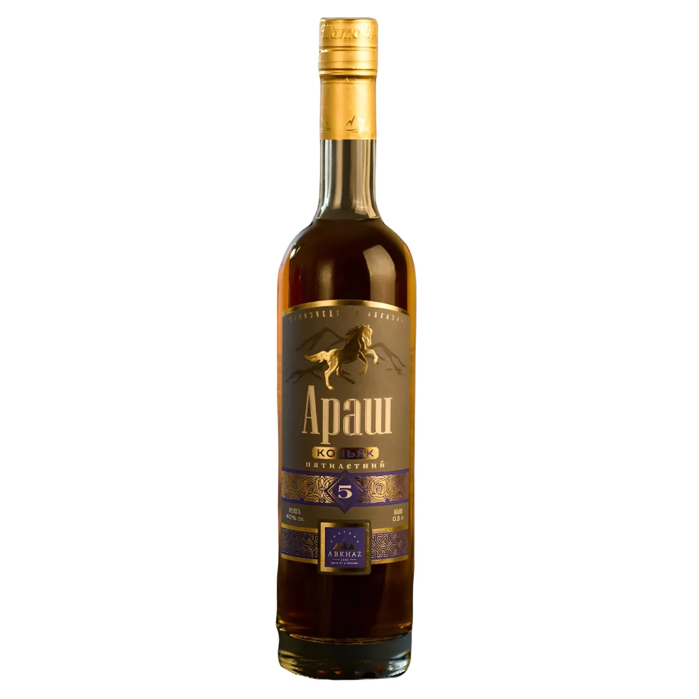 Коньяк Chateau Abkhaz Arash 5 Years Old 2016 г, 0,5 л — Абхазия