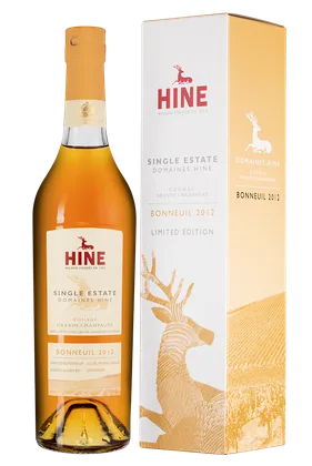 Коньяк Domaines Hine Bonneuil Grande Champagne в подарочной упаковке, 2012, 0,7 л — Франция