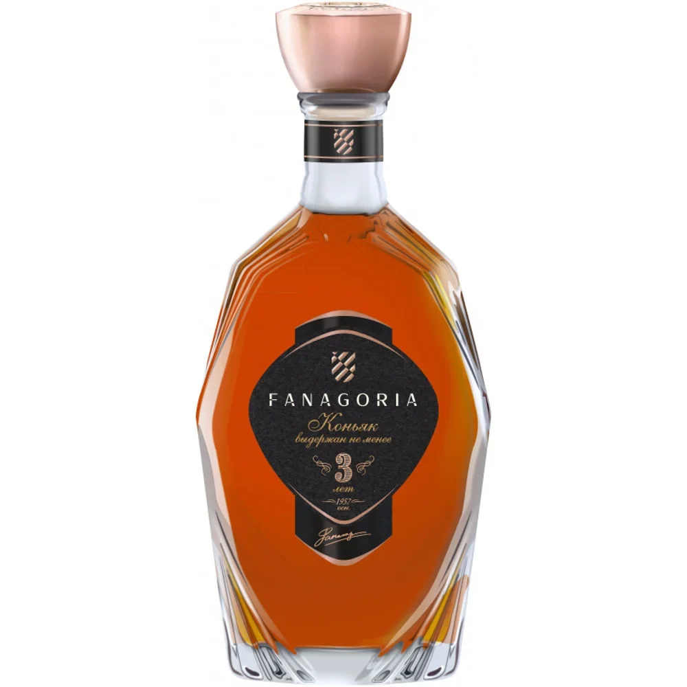 Коньяк Fanagoria 3 Years Old 2022 г, 0,5 л — Россия