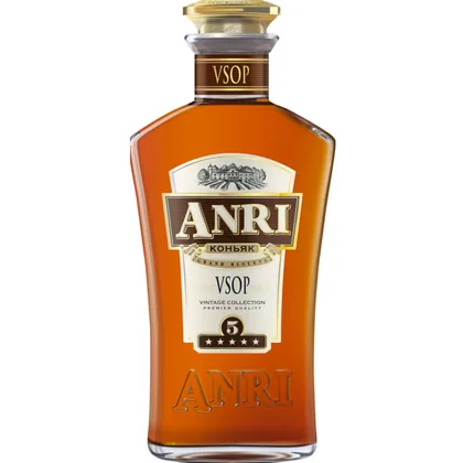 Коньяк Fanagoria Anri VSOP 5 Years Old 2018 г, 0,5 л — Россия
