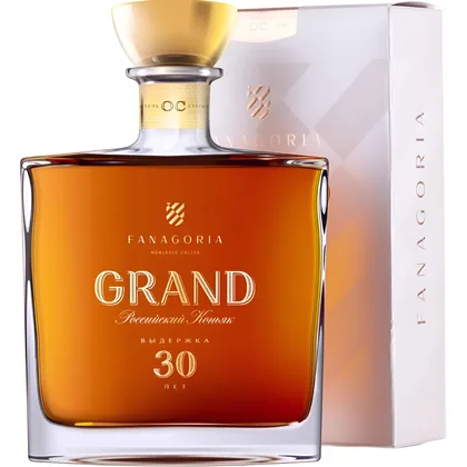 Коньяк Fanagoria Grand 30 Years Old (gift box) 1987 г, 0,7 л — Россия