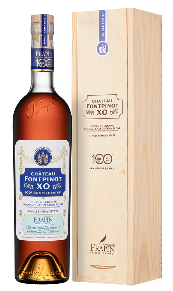 Коньяк Frapin Chateau Fontpinot 100 years limited в подарочной упаковке, 0,7 л — Франция