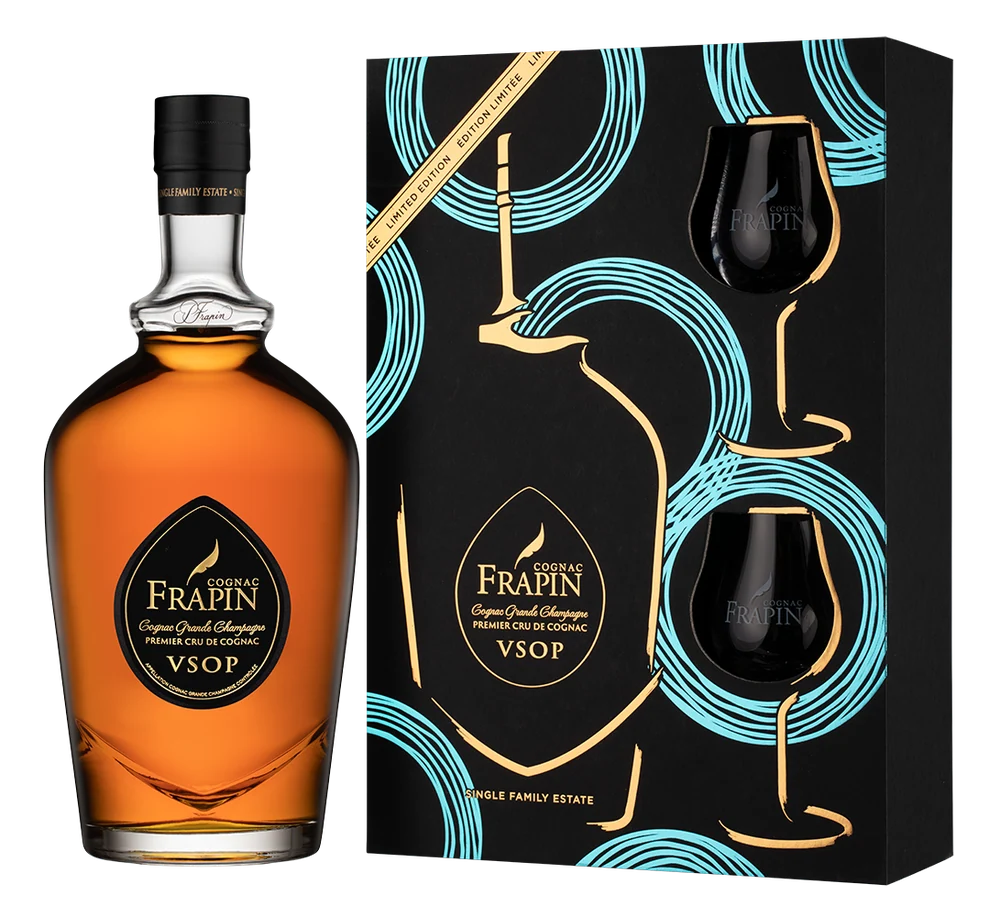 Коньяк Frapin VSOP Grande Champagne 1er Grand Cru du Cognac (gift box), 0,7 л — Франция